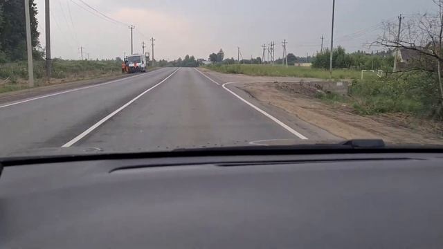 Поворот в к/п Новорижские дачи (Истринский район), организация движения... смотреть онлайн