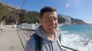 Отдых в Крыму 2022. БОЛЬШАЯ ЯЛТА, посёлок Кастрополь — жилье, кафе, пляжи. Скала Ифигения