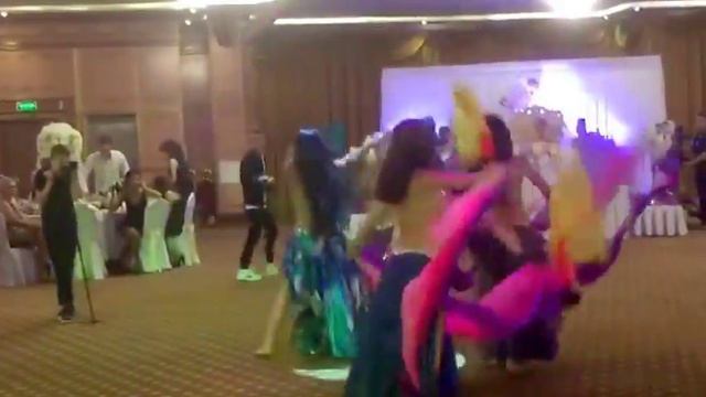 Не оторвать глаз! Красивый Восточный танец с вейлами на свадьбе смотреть онлайн