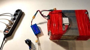 Проверка ёмкости аккумуляторной батареи 48В из ячеек Nissan Leaf