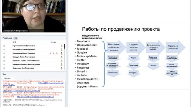 «Умное продвижение» образовательных проектов в социальных сетях смотреть онлайн