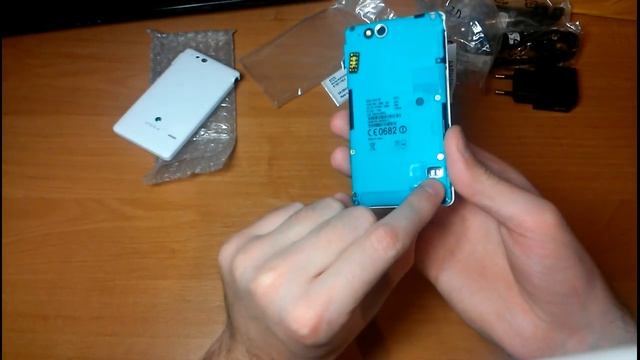 Посылка из Китая #48 Aliexpress Sony Xperia go ST27i White Отличный телефон! смотреть онлайн