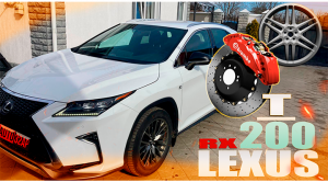 Lexus RX200t Покраска дисков и суппортов