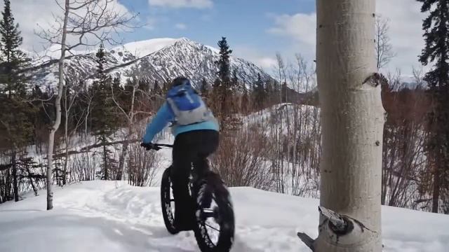 На фэтбайке по снегу смотреть онлайн