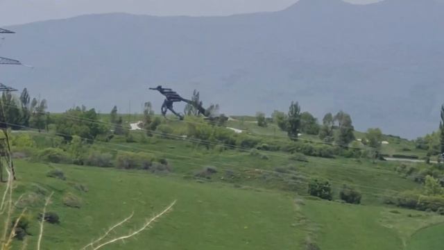 На самокате. Путь до Цахкадзора в Армении. Кофемашина на солнечной энергии