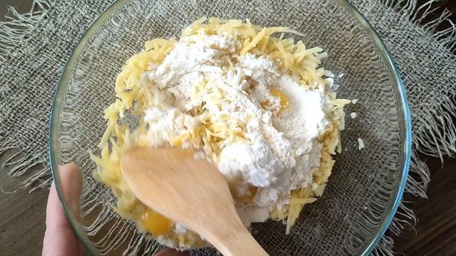 This is how my grandmother always cooked ❤ Potato pancakes with mushrooms смотреть онлайн