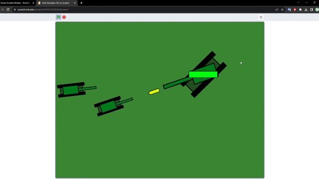 Симулятор Танка 2D геймплей 2. Бой с врагами смотреть онлайн