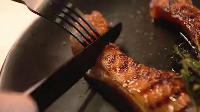 Стейки из форели
