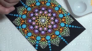 Mandala On Canvas, 1