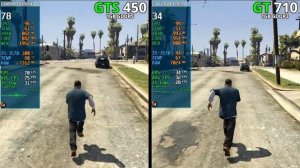 GTS 450 vs GT 710 | How BIg Is The Difference?
