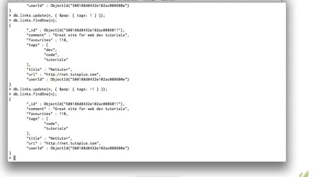 Learning MongoDB - 14: Updating Documents, part 2