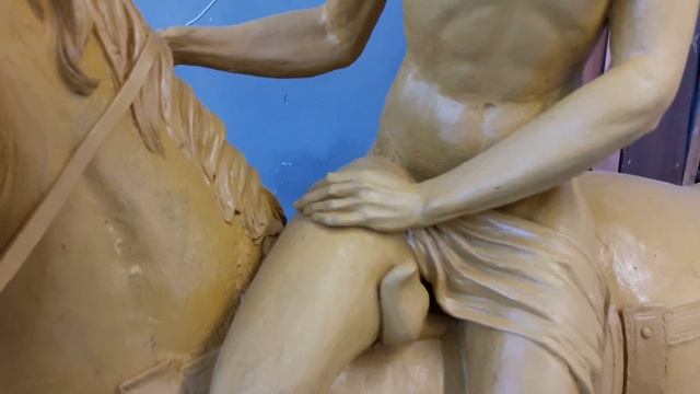 Скульптура Коня Готова Обзор Скульптуры и  История Про Подводные Камни При Создании Скульптуры