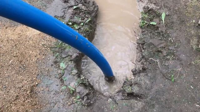 Абиссинская скважина N2. Вода для полива.