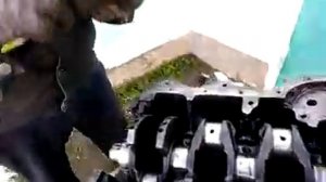 Снятие и установка коленчатого вала двигателя