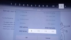 How to Change the DNS on your Samsung Smart TV Running Tizen OS?