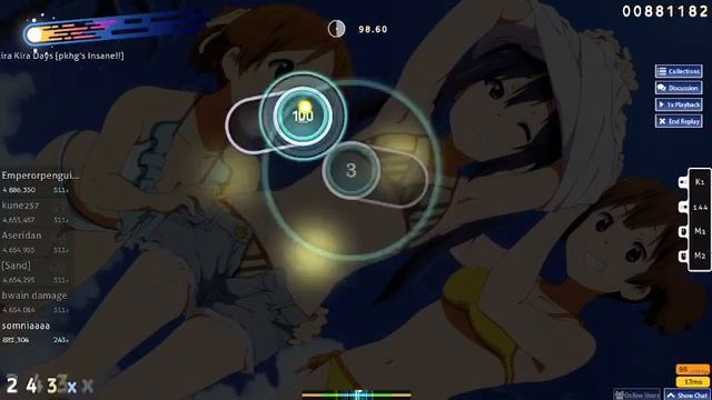 ???! Kira Kira Days (HO-KAGO TEA TIME) INSANE 4.20 смотреть онлайн