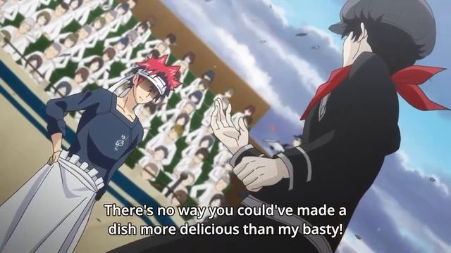 SHOKUGEKI NO SOMA SEASON 5 | EPISODE 12 BEST MOMENTS | YUKIHIRA SOMA VS SAIBA ASAHI смотреть онлайн