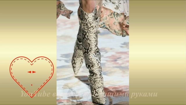 Модная Обувь 2019? МОДНЫЕ САПОГИ?Какие Сапоги в Моде? SHOES FEMALE FASHION 2019 смотреть онлайн
