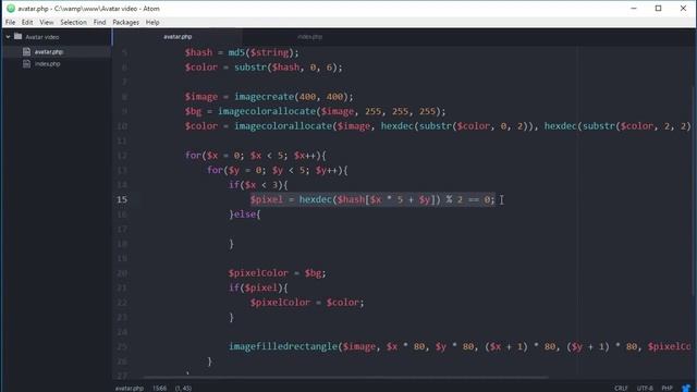 Générer des avatar aléatoires en PHP - Tutoriel PHP смотреть онлайн