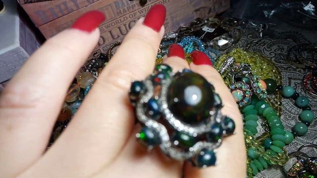 КАМНИ В СТИЛЕ ШОК ?КОЛЛЕКЦИОНННЫЕ ЧЁРНЫЕ ОПАЛЫ, КАЛЕЙДОСКОП МЕРЦАЮЩИХ ОГНЕЙ? ??? смотреть онлайн