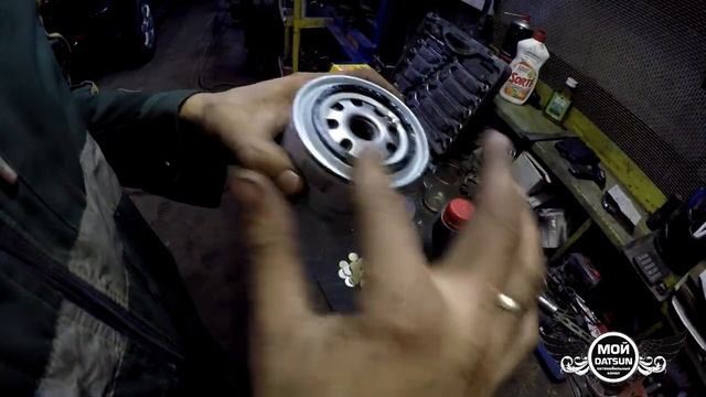Замена масла DATSUN ON-DO смотреть онлайн