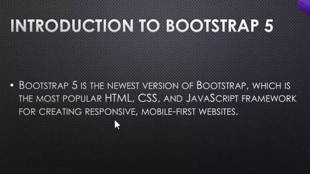 01 | Bootstrap 5 Introduction | Bootstrap 5 Tutorial | Learn Bootstrap | Bootstrap (Hindi/Urdu)
