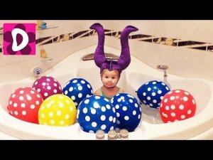 Малефисента Играет ЩЕНЯЧИЙ ПАТРУЛЬ в Ванной Новые Серии Щенячий Патруль для Детей ✿ Kids Diana Show