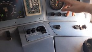Обзор на кабину электровоза серии эп2к.
