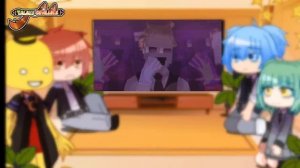 Assassination Classroom reacts to Afton Family memes || FNaF || Gacha || ?