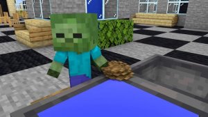 Monster School : BABY ZOMBIE IS SO SAD - Sad Story - Minecraft Animation