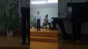 Лисюк Арсений                               муз. А.Островского,сл. З.Петровой "До, ре, ми, фа, соль