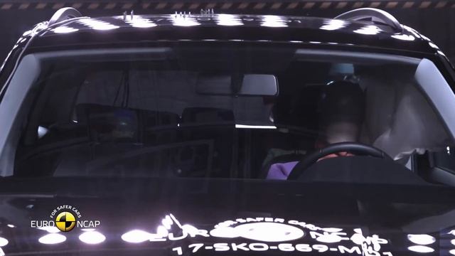 Skoda Kodiaq - краш тест - экстренное торможение смотреть онлайн