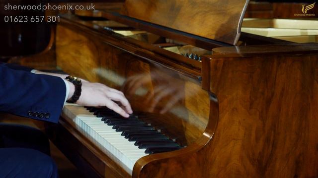 C. Bechstein London Walnut Baby Grand Piano French Polished | Demonstrated by Sherwood Phoenix смотреть онлайн