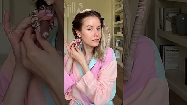 БИГУДИ JILLAS MINI ЗОЛОТИСТЫЕ для каре смотреть онлайн