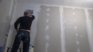 ФИНИШНАЯ ШПАТЛЕВКА СТЕН ПОД ПОКРАСКУ
