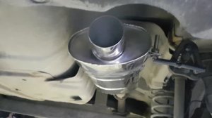 Прямоток ultra bass на Kia Rio