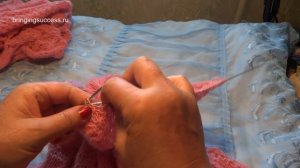 Как связать платье для девочки (детское платьице) [Часть 5]