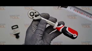 Ключ трещотка для головок 1/4" Т72 L 155 мм H-D, HD-0730