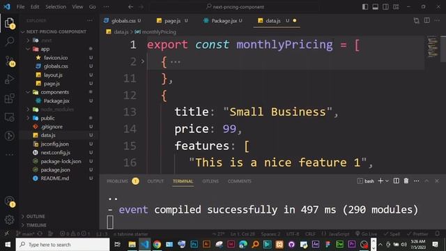 useState and  Conditional Rendering in Next js 13 - Building a Dynamic Pricing Page | #009