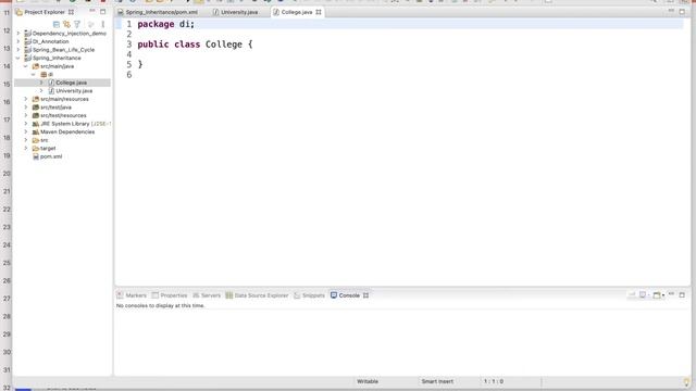 Spring Bean Inheritance | Parent | Eclipse Coding Step by Step with easy example смотреть онлайн
