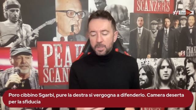 Poro cibbino Sgarbi, pure la destra si vergogna a difenderlo. Camera deserta per la sfiducia смотреть онлайн
