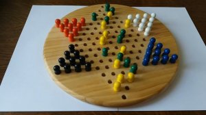 Chinese checkers game  -  game  ' PEAS '  vs  ' SIDE 1 '