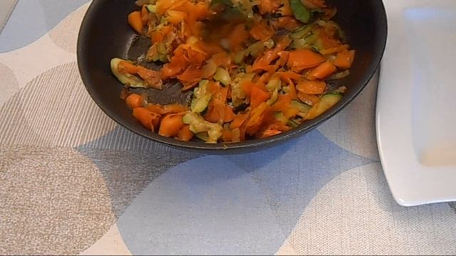 Серпантинорез. Жареные овощи.Быстро.Просто.Вкусно.