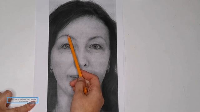 Рисуем брови онлайн обучение. Постановка руки. смотреть онлайн
