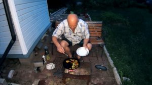 ЖАРЮ ВАРЕНУЮ ЗУБАТКУ НА МАНГАЛЕ