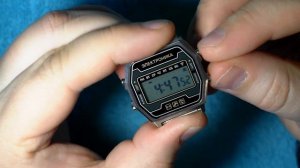 Электроника 77А 1274. Нержавеющая сталь. Техночас
