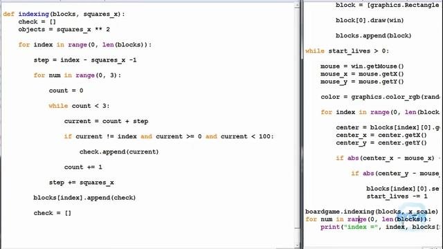 Python Exercise 19.3 - Board Indexing