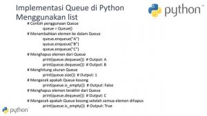 Struktur Data Queue Di Pyhton