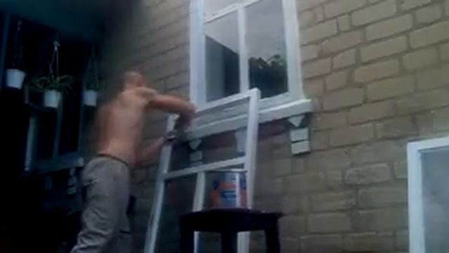 Ремонт покраска окон смотреть онлайн