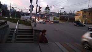 Электровоз ЧС7 с поездом 382 Москва - Грозный